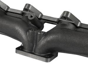 aFe Power - aFe Power BladeRunner Ported Ductile Iron Exhaust Manifold Dodge Diesel Trucks 94-98 L6-5.9L (td) - 46-40044-1 - Image 7