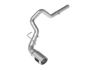 aFe Power Large Bore-HD 3 IN 409 Stainless Steel DPF-Back Exhaust System w/Polished Tip Dodge RAM 1500 EcoDiesel 14-19 V6-3.0L (td) - 49-42065-P