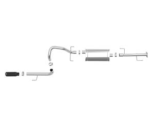 aFe Power - aFe Power MACH Force-Xp 2-1/2 IN 304 Stainless Steel Cat-Back Exhaust System w/ Black Tip Toyota 4Runner 10-23 V6-4.0L - 49-36040-1B - Image 2