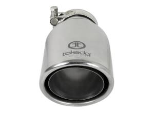 aFe Power - aFe Power Takeda 304 Stainless Steel Clamp-on Exhaust Tip Polished 2-1/2 IN Inlet x 4 IN Outlet x 8 IN L - 49T25404-P08 - Image 3