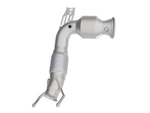 aFe Power - aFe POWER Direct Fit 409 Stainless Steel Catalytic Converter MINI Cooper S 14-18 L4-2.0L (t) B46 - 47-46306 - Image 1