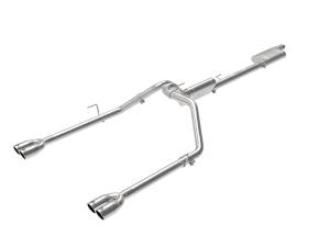 aFe Power - aFe Power Vulcan   Series 3 IN to 2-1/2 IN 304 Stainless Steel Cat-Back Exhaust Polished Jeep Gladiator (JT) 20-23 V6-3.6L - 49-38084-P - Image 1