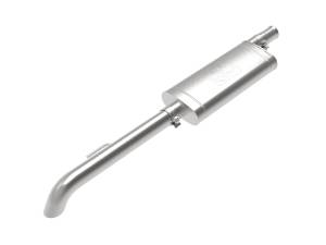 aFe Power - aFe Power ROCK BASHER 3 IN 409 Stainless Steel Cat-Back Exhaust System Jeep Gladiator (JT) 20-23 V6-3.6L - 49-48082 - Image 1