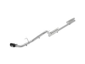 aFe Power - aFe Power Apollo GT Series 3 IN 409 Stainless Steel Cat-Back Exhaust System w/ Black Tip Jeep Gladiator (JT) 20-23 V6-3.6L - 49-48083-B - Image 1