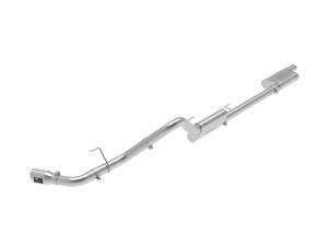 aFe Power - aFe Power Apollo GT Series 3 IN 409 Stainless Steel Cat-Back Exhaust System w/ Polish Tip Jeep Gladiator (JT) 20-23 V6-3.6L - 49-48083-P - Image 1