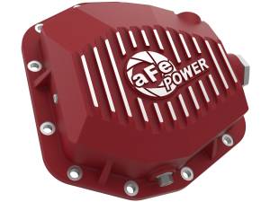 aFe Power - aFe Power Pro Series Dana M220 Rear Differential Cover Red w/ Machined Fins Jeep Gladiator (JT) 20-23 (Dana M220) - 46-71190R - Image 2
