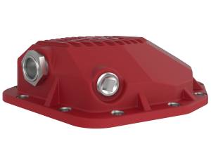 aFe Power - aFe Power Pro Series Dana M220 Rear Differential Cover Red w/ Machined Fins Jeep Gladiator (JT) 20-23 (Dana M220) - 46-71190R - Image 4