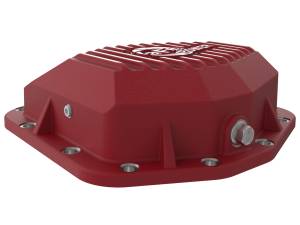 aFe Power - aFe Power Pro Series Dana M220 Rear Differential Cover Red w/ Machined Fins Jeep Gladiator (JT) 20-23 (Dana M220) - 46-71190R - Image 5
