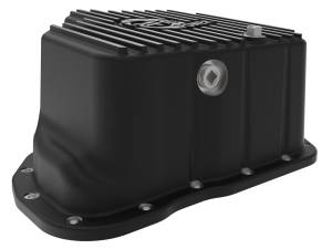 aFe Power - aFe POWER Pro Series Engine Oil Pan Black w/ Machined Fins GM Diesel Trucks 11-16 V8-6.6L (td) LML - 46-71080B - Image 5