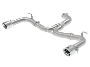 aFe Power MACH Force-Xp 3 IN to 2-1/2 IN Stainless Steel Axle-Back Exhaust System Polished Volkswagen GTI (MKVII) 15-17 L4-2.0L (t) - 49-36417-P