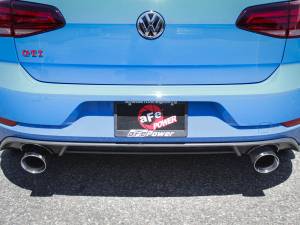 aFe Power - aFe Power MACH Force-Xp 3 IN to 2-1/2 IN Stainless Steel Axle-Back Exhaust System Polished Volkswagen GTI (MK7.5) 18-21 L4-2.0L (t) - 49-36421-P - Image 6