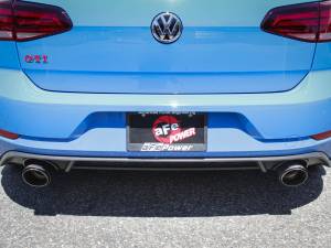 aFe Power - aFe Power MACH Force-Xp 3 IN to 2-1/2 IN Stainless Steel Cat-Back Exhaust System Carbon Volkswagen GTI (MK7.5) 18-21 L4-2.0L (t) - 49-36422-C - Image 7