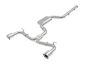 aFe Power MACH Force-Xp 3 IN to 2-1/2 IN Stainless Steel Cat-Back Exhaust System Polished Volkswagen GTI (MK7.5) 18-21 L4-2.0L (t) - 49-36422-P