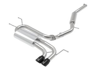 aFe Power - aFe Power Takeda 2-1/2 IN 304 Stainless Steel Cat-Back Exhaust System w/ Black Tip Mazda MX-5 Miata (ND) 16-23 L4-2.0L - 49-37005-B - Image 1