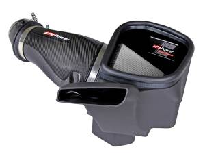 aFe Power - aFe Power Track Series Stage-2 Carbon Fiber Intake System w/ Pro DRY S Filter Jeep Grand Cherokee Trackhawk (WK2) 2018 V8-6.2L (sc) - 57-10002D - Image 4