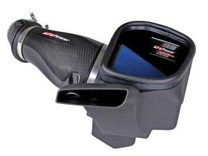 aFe Power - aFe Power Track Series Stage-2 Carbon Fiber Intake System w/ Pro 5R Filter Jeep Grand Cherokee Trackhawk (WK2) 2018 V8-6.2L (sc) - 57-10002R - Image 4