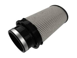 aFe Power - aFe Power Momentum Intake Replacement Air Filter w/ Pro DRY S Media (4-1/2x3) IN F x (6x5) IN B x (5x3-3/4) IN T x 7 IN H - 21-90111 - Image 2