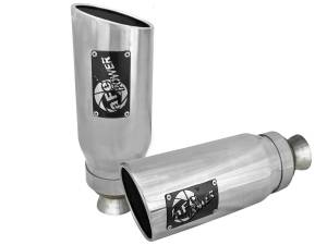 aFe Power MACH Force-Xp 304 Stainless Steel OE Replacement Exhaust Tip Polished RAM 1500 (DT) 19-23 V8-5.7L HEMI - 49C42073-P