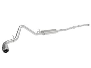 aFe Power Apollo GT Series 3 IN 409 Stainless Steel Cat-Back Exhaust System w/ Polish Tip GM Silverado/Sierra 1500 19-23 L4-2.7L (t) - 49-44108-P