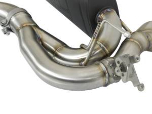 aFe Power - aFe Power MACH Force-Xp 2-1/2 IN Stainless Steel Axle Back Exhaust w/ Carbon Fiber Tips BMW M3/M4 (F80/82/83) 15-20 L6-3.0L (tt) S55 - 49-36338-1C - Image 2