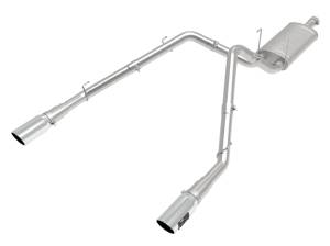 aFe Power - aFe Power Apollo GT Series 3 IN 409 Stainless Steel Cat-Back Exhaust System w/ Polish Tip Dodge/RAM 1500 09-18 / RAM 1500 Classic 19-23 V8-5.7L HEMI - 49-42074-P - Image 1