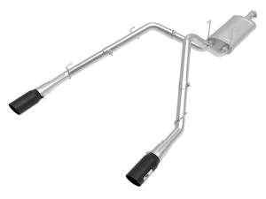 aFe Power Apollo GT Series 3 IN 409 Stainless Steel Cat-Back Exhaust System w/ Black Tip Dodge/RAM 1500 09-18 / RAM 1500 Classic 19-23 V8-5.7L HEMI - 49-42074-B