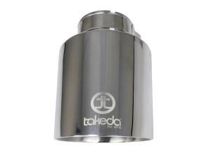 aFe Power - aFe Power Takeda 304 Stainless Steel Clamp-on Exhaust Tip Polished 2-1/2 IN Inlet x 4-1/2 IN Outlet x 7 IN L - 49T25454-P07 - Image 5