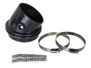 aFe Power Magnum FORCE Cold Air Intake System Spare Parts Kit (4-3/8 IN ID to 3-7/8 IN x 30 Deg.) Elbow Reducing Coupler - Black - 59-00123