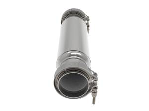 aFe Power - aFe Power MACH Force-Xp 304 Stainless Steel Resonator 3 IN Inlet/Outlet x 4 IN Dia. x 12 IN Body x 16 IN Overall Length - 49M10006 - Image 3