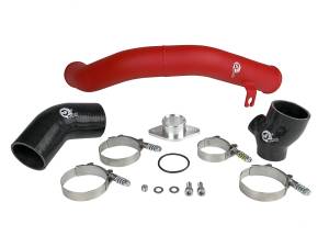 aFe Power - aFe Power BladeRunner 2-1/2 IN Aluminum Hot Charge Pipe Red Subaru WRX 15-21 H4-2.0L (t) - 46-20378-R - Image 2