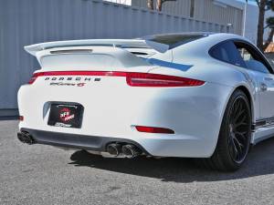 aFe Power - aFe Power MACH Force-Xp 2-1/2 IN 304 Stainless Steel Cat-Back Exhaust w/Carbon Fiber Tips Porsche 911 Carrera (991) 12-16 H6-3.8L - 49-36406-1C - Image 3