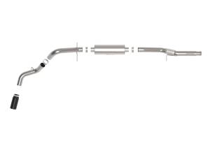 aFe Power - aFe Power Apollo GT Series 4 IN 409 Stainless Steel Cat-Back Exhaust System w/ Black Tip GM Silverado/Sierra 1500 14-18 V8-6.2L - 49-44116-B - Image 5