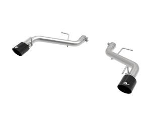 aFe Power - aFe Power MACH Force-Xp 2-1/2 IN 409 Stainless Steel Axle-Back Exhaust System Black Chevrolet Camaro SS 16-23 V8-6.2L - 49-44118-B - Image 1