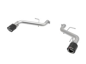 aFe Power MACH Force-Xp 2-1/2 IN 409 Stainless Steel Axle-Back Exhaust System Carbon Fiber Chevrolet Camaro SS 16-23 V8-6.2L - 49-44118-C
