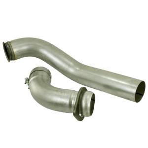 aFe Power Large Bore-HD 4 IN 409 Stainless Steel Downpipe Ford Diesel Trucks 08-10 V8-6.4L (td) - 49-43025-1