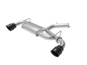 aFe Power Takeda-ST 3 IN 304 Stainless Steel Axle-Back Exhaust System w/ Black Tips Hyundai Veloster N 19-20 L4-2.0L (t) - 49-37009-B