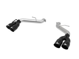 aFe Power MACH Force-Xp 2-1/2 IN 409 Stainless Steel Axle-Back Exhaust System Black Chevrolet Camaro SS 16-23 V8-6.2L - 49-44119NM-B