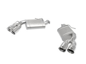 aFe Power - aFe Power MACH Force-Xp 2-1/2 IN 409 Stainless Steel Axle-Back Exhaust System Polished Chevrolet Camaro SS 16-23 V8-6.2L - 49-44119-P - Image 1