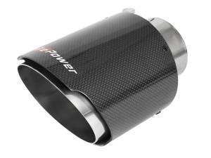 aFe Power - aFe Power Takeda 3 IN to 2-1/2 IN 304 Stainless Steel Axle-Back Exhaust Carbon Fiber Tip Hyundai Veloster 19-21 L4-1.6L (t) - 49-37012-C - Image 2