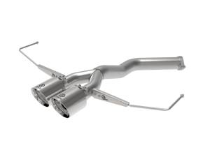 aFe Power Takeda 3 IN to 2-1/2 IN 304 Stainless Steel Axle-Back Exhaust w/ Polished Tip Hyundai Veloster 19-21 L4-1.6L (t) - 49-37012-P