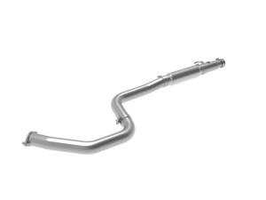 Exhaust - Pipes - aFe Power - aFe Power Takeda 3 IN 304 Stainless Steel Mid-Pipe Hyundai Veloster 19-21 L4-1.6L (t) - 49-37013