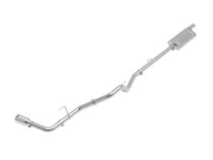 aFe Power - aFe Power Apollo GT Series 2-1/2 IN Stainless Steel Cat-Back Exhaust System w/ Polished Tip Jeep Gladiator (JT) 20-23 V6-3.6L - 49-48089-P - Image 1