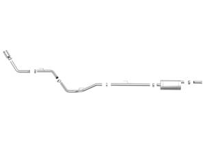 aFe Power - aFe Power Apollo GT Series 2-1/2 IN Stainless Steel Cat-Back Exhaust System w/ Polished Tip Jeep Gladiator (JT) 20-23 V6-3.6L - 49-48089-P - Image 4