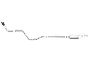aFe Power - aFe Power Apollo GT Series 2-1/2 IN Stainless Steel Cat-Back Exhaust System w/ Black Tip Jeep Gladiator (JT) 20-23 V6-3.6L - 49-48089-B - Image 4