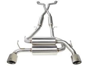 aFe Power - aFe Power Takeda 2-1/2 IN 304 Stainless Steel Cat-Back Exhaust System w/ Polished Tips Infiniti G37 08-13/Q60 14-15 V6-3.7L (VQ37VHR) - 49-36103-P - Image 2