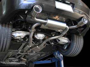 aFe Power - aFe Power Takeda 2-1/2 IN 304 Stainless Steel Cat-Back Exhaust System w/ Polished Tips Infiniti G37 08-13/Q60 14-15 V6-3.7L (VQ37VHR) - 49-36103-P - Image 4