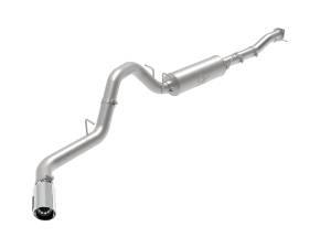 aFe Power Apollo GT Series 4 IN 409 Stainless Steel Cat-Back Exhaust System w/ Polish Tip GM 2500/3500HD 20-23 V8-6.6L L8T - 49-44122-P