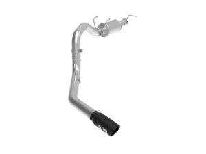 aFe Power - aFe Power Apollo GT Series 3-1/2 IN Stainless Steel Axle-Back Exhaust System w/ Black Tip Ford F-250/F-350 17-22 V8-6.2/7.3L - 49-43116-B - Image 1