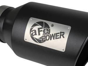 aFe Power - aFe Power MACH Force-Xp 409 Stainless Steel Clamp-on Exhaust Tip Black 5 IN Inlet x 8 IN Outlet x 15 IN L - 49T50801-B15 - Image 5