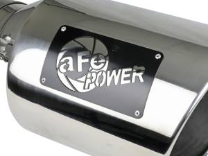 aFe Power - aFe Power MACH Force-Xp 304 Stainless Steel Clamp-on Exhaust Tip Polished 5 IN Inlet x 8 IN Outlet x 15 IN L - 49T50801-P15 - Image 5